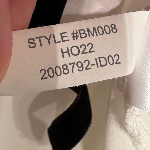 J. Crew Velvet Tie-neck top Medium - Picture 7 of 9